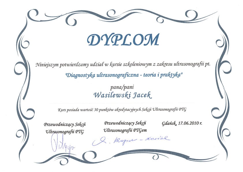 Prywatne gabinety lekarskie w Tczewie, specjalizujące się w diagnostyce ultrasonograficznej. – Tczew